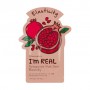 Тканевая маска для лица Tony Moly Im Real Pomegranate Mask Sheet, 21 мл