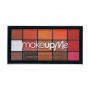 Палетка теней Make Up Me Professional Pro Extra Eye Palette 15 оттенков, P15-3