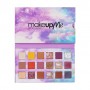 Палетка теней Make Up Me Professional 18 оттенков, P18, 95 г