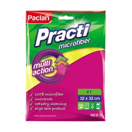 Тряпка для уборки Paclan Practi из микрофибры, 1 шт