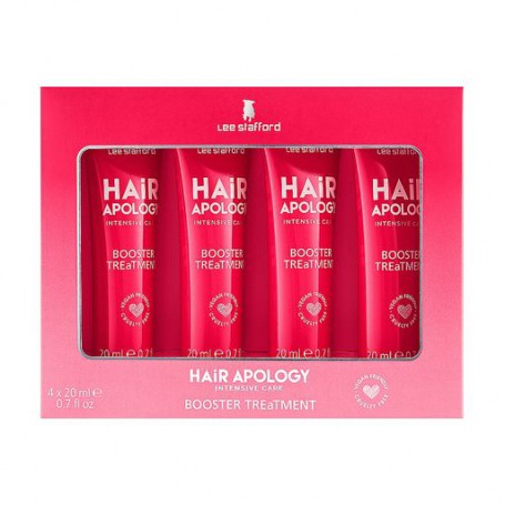 Бустер Lee Stafford Hair Apology Booster Treatment, для восстановления поврежденных волос, 4*20 мл