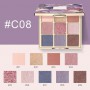 Палетка теней для век Catkin Seasonal 9 Color Eyeshadow С08 Morandi, 14.4 г