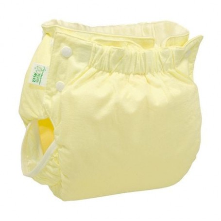 Подгузник трикотажный Эко Пупс Active Premium с вкладышем Abso Maxi, желтый, размер 7-13 (72-80)