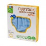 Подгузник трикотажный Эко Пупс Active Classic с вкладышем Abso Maxi, синий, размер 3-6 (3-7)