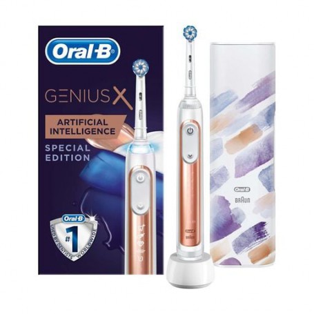 Электрическая зубная щетка Oral-B Special Edition Genius X 20000N Rose Gold