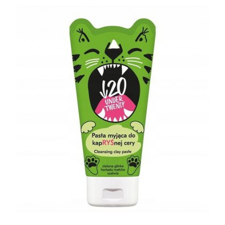 Очищающая глиняная паста для лица Under Twenty Cleansing Paste,150 мл