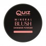 Минеральная пудра-румяна для лица Quiz Cosmetics Mineral Blush Shimmer Powder 01, 5 г