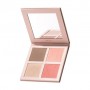 Палетка для макияжа лица Vera Beauty Illuminating Face Pallet, 01 Sun Kiss, 17.8 г