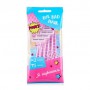 Одноразовый станок для бритья женский Bye Bad Hair Pinky 2 лезвия, 5шт