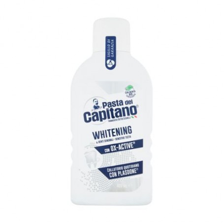 Ополаскиватель для полости рта для отбеливания зубов Pasta Del Capitano Whitening, 400 мл