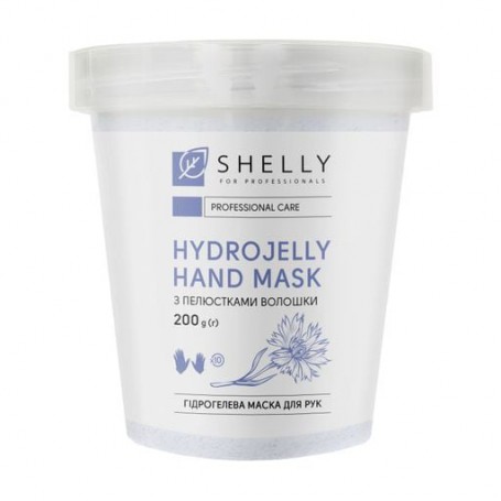 Гидрогелевая маска для рук с лепестками василька Shelly Hydrojelly Hand Mask, 200 г