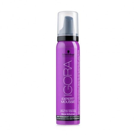 Тонирующий мусс для волос Schwarzkopf Professional Igora Expert Mousse 4-68 Средне-коричневый шоколадно-красный, 100 мл