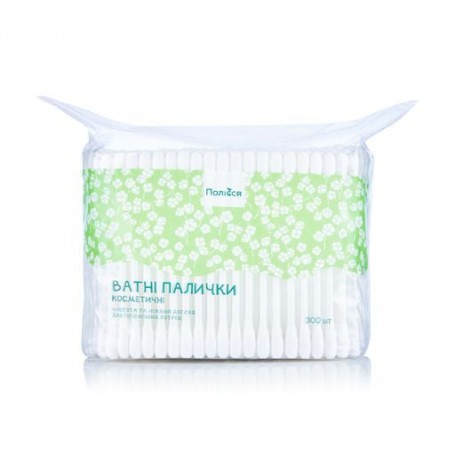 Ватные палочки Полесье п/е, 300 шт