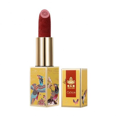 Помада для губ Catkin X Summer Palace Carving Lipstick CO140 Ruby, 3.6 г