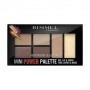 Палетка для макияжа Rimmel Mini Power Palette, 001 Fearless, 6.8 г