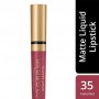 Жидкая помада для губ Max Factor Color Elixir Soft Matte Lipstick 035 Faded Red, 4 мл