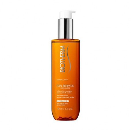 Пенящееся масло для снятия макияжа Biotherm Biosource Total Renew Oil, 200 мл