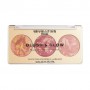 Палетка для макияжа лица Revolution Pro Blush & Glow Face Palette Cranberry Glow, 2.8 г