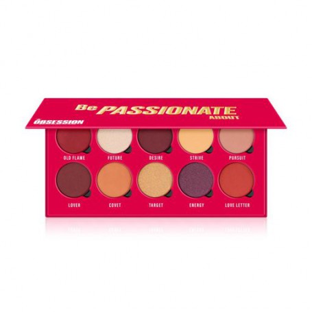Палетка теней для век Makeup Obsession Be Passionate About Eyeshadow Palette, 13 г