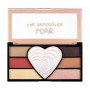 Палетка теней и хайлайтер для век Makeup Revolution Love the Revolution Palette, 21 г