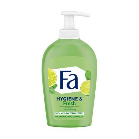 Жидкое мыло Fa Hygiene & Fresh с антибактериальным эффектом, аромат лайма, 250 мл