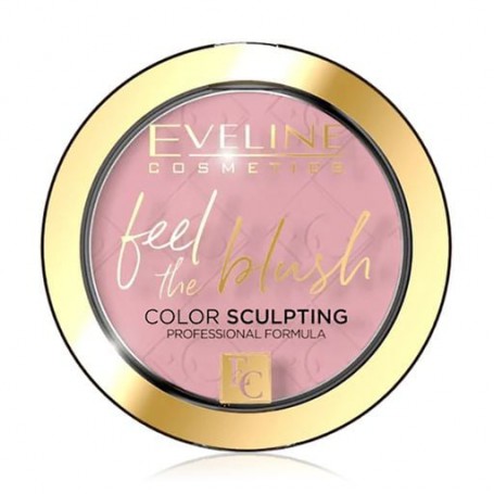Румяна для лица компактные Eveline Cosmetics Feel The Blush 01 Peony, 5 г