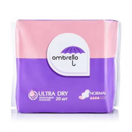 Прокладки для критических дней Ombrello Ultra Soft Normal, 40 шт