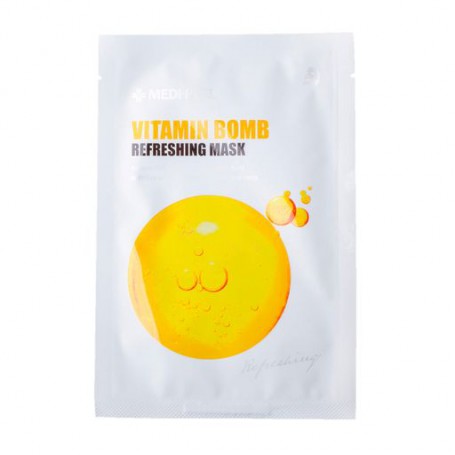 Тканевая маска для лица Medi-Peel Vitamin Bomb Refreshing Mas тонизирующая, 25 мл