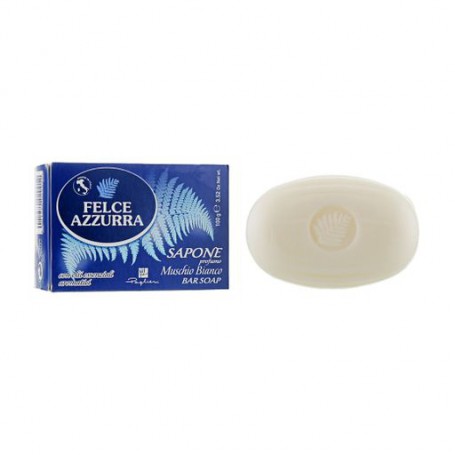 Твердое мыло Felce Azzurra Muschio Bianco, 100 г