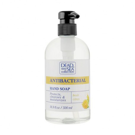 Антибактериальное жидкое мыло для рук Dead Sea Collection Antibacterial Hand Soap со свежим ароматом апельсина, 500 мл
