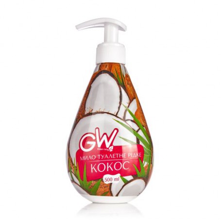 Жидкое крем-мыло Green Way ФитоЛиния Кокос, дозатор, 500 мл