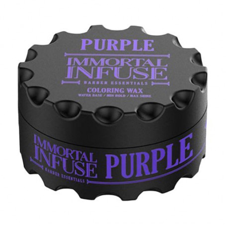 Фиолетовый цветной воск для волос Immortal Infuse Purple Coloring Wax, 100 мл