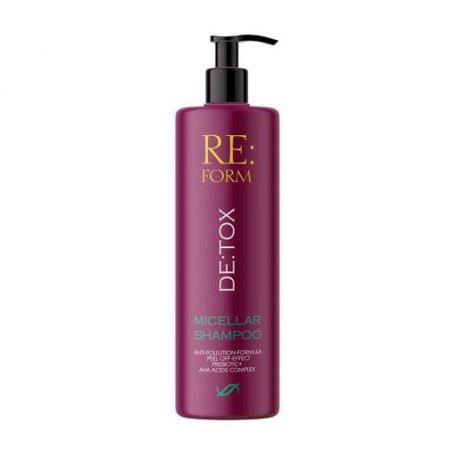 Мицеллярный шампунь для волос Re: Form De: tox Micellar Shampoo Очищение и детоксикация, 400 мл