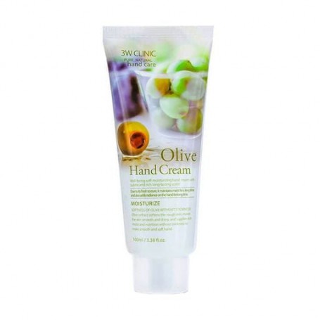 Крем для рук 3W Clinic Moisturize Olive Hand Cream Олива, 100 мл
