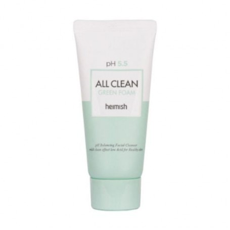 Очищающая пенка для умывания Heimish All Clean Green Foam pH 5.5, 30 мл