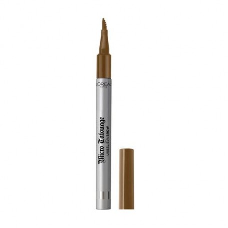 Фломастер для бровей L'Oreal Paris Micro Tatouage Unbelieva Brow с эффектом микроблейдинга, 104 Chatain, 1 г