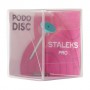 Набор пластиковый педикюрний диск Staleks Pro Pododisk ХS и сменный файл 180 грит, 5 шт, 10 мм, PPDset-10