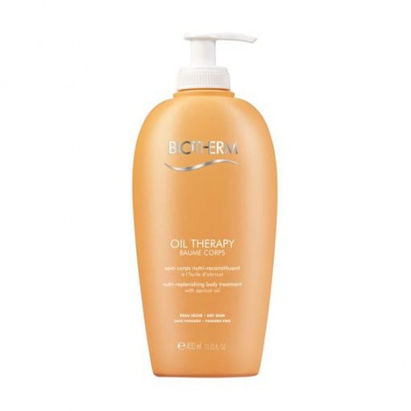 Бальзам Biotherm Oil Therapy Baume Corps Nutri-Replenishing Body для сухой кожи тела, с абрикосовым маслом, 400 мл