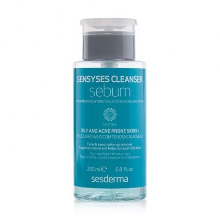 Лосьон для очищения кожи лица Sesderma Sensyses Cleanser Sebum для жирной и склонной к акне кожи, 200 мл