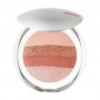 Пудра-румяна для обличчя Pupa Luminys Baked All Over Illuminating Blush-Powder 01 Rose Stripes, 9 г