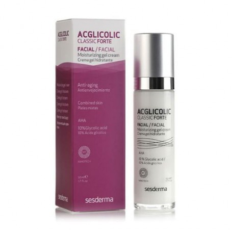 Увлажняющий крем-гель для лица Sesderma Acglicolic Classic Forte Moisturizing Gel Cream для комбинированной кожи, 50 мл