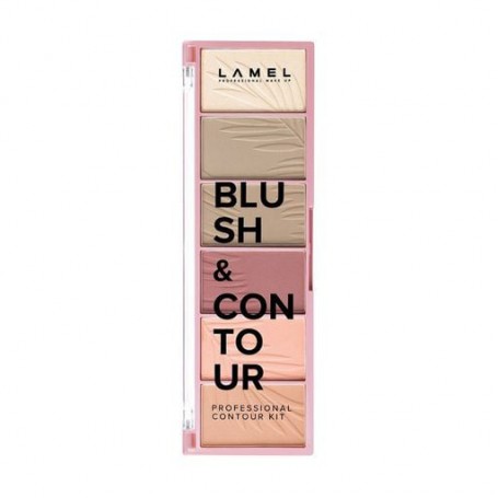 Палетка для контуринга лица LAMEL Make Up Blush & Contour 03, 16 г
