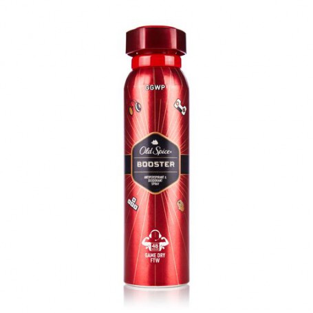 Антиперспирант-спрей Old Spice Booster мужской, 150 мл