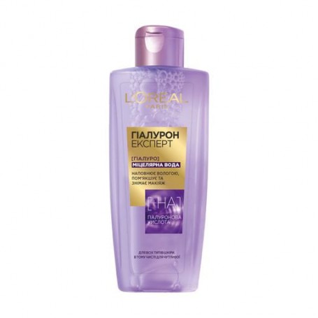 Мицеллярная вода для лица L'Oreal Paris Hyaluron Expert, 200 мл