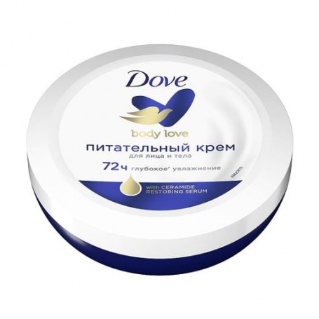 Универсальный крем для лица и тела Dove питательный, 75 мл