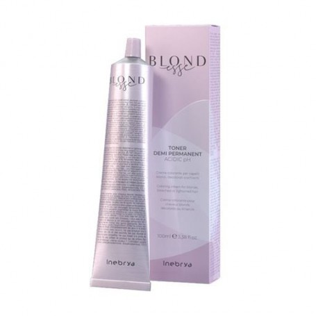 Демиперманентная краска для волос Inebrya Blondesse Toner Demi Permanent DT03 Metallic Dark Grey Pearl, 100 мл