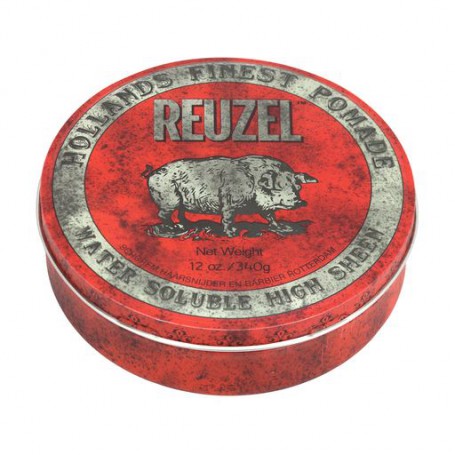 Помада для укладки волос Reuzel Red Pomade Water Soluble High Sheen, 340 г