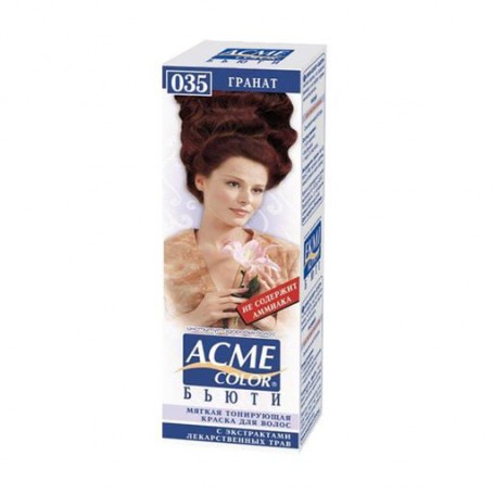 Безаммиачная тонирующая краска для волос Acme Color Beauty 014 Русый, 50 мл