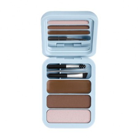 Палетка для макияжа бровей Makeup Obsession Brow Goals, Light to Medium Brown, 4.2 г