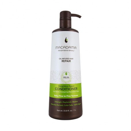 Невесомый увлажняющий кондиционер для волос Macadamia Professional Weightless Moisture Conditioner, 1 л
